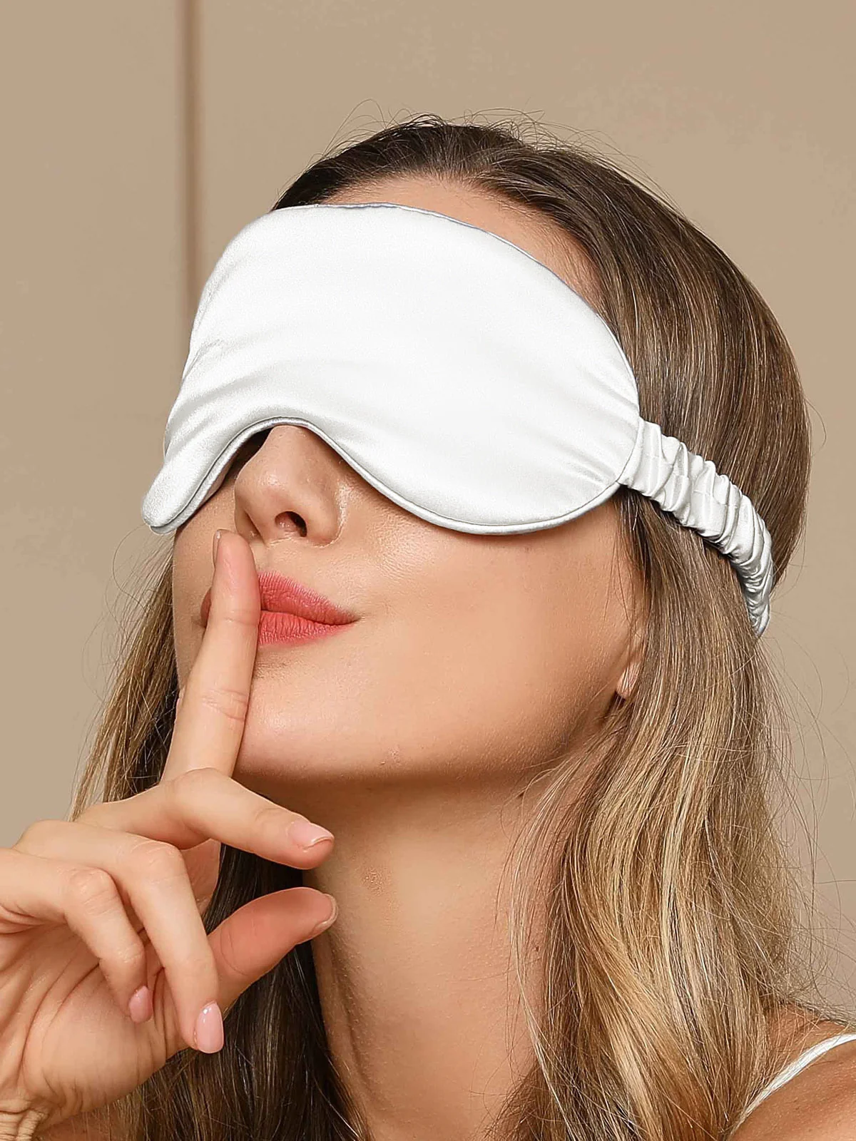 Sovemaske i Ren Silke med Elastikbånd - Image 17