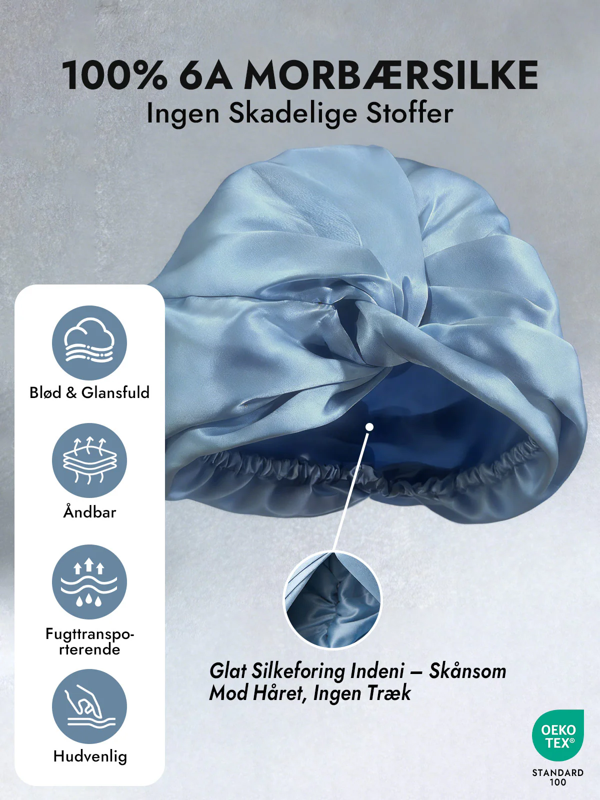 Ren Silke Knude-Front Hætte - Image 3