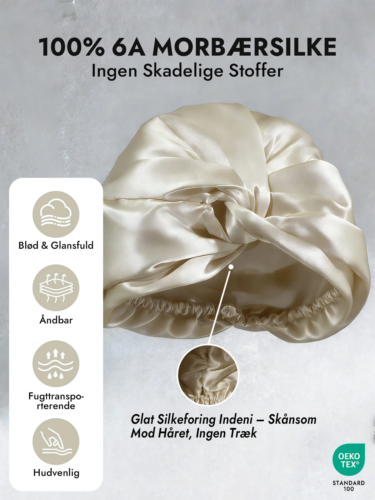 Ren Silke Knude-Front Hætte - Image 43