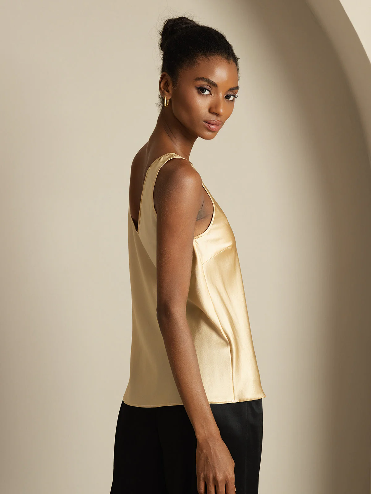 19Momme Silke V-hals strop TankTop - Image 27