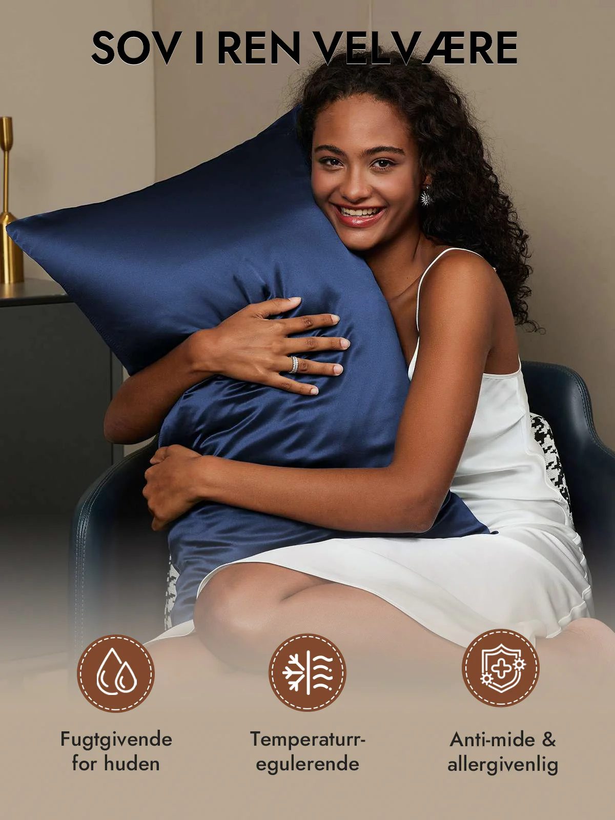 2 Stk 30Momme 100% Silke Pudebetræk Bundle- Skjult lynlås - Image 34