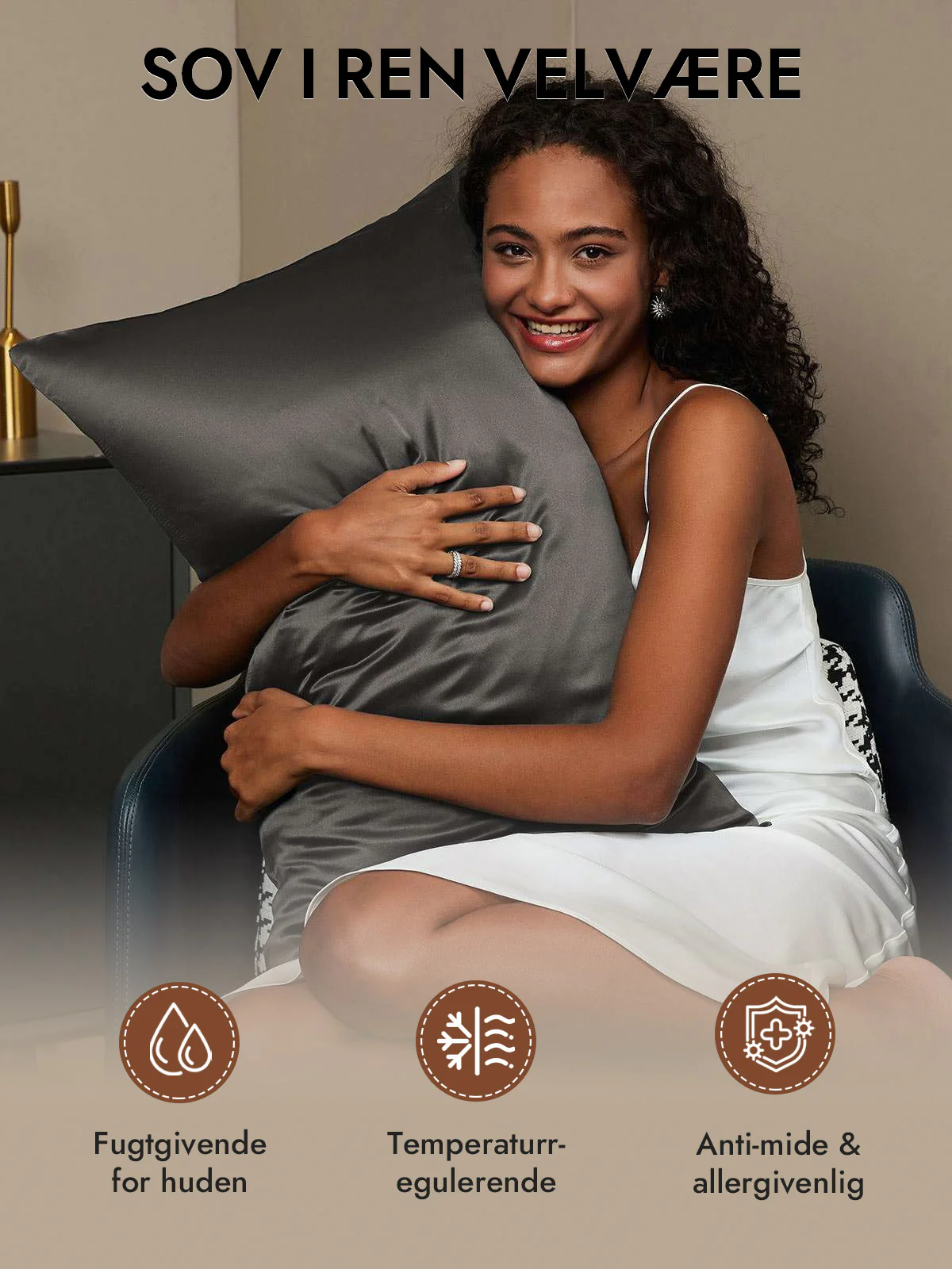 2 Stk 30Momme 100% Silke Pudebetræk Bundle- Skjult lynlås - Image 40