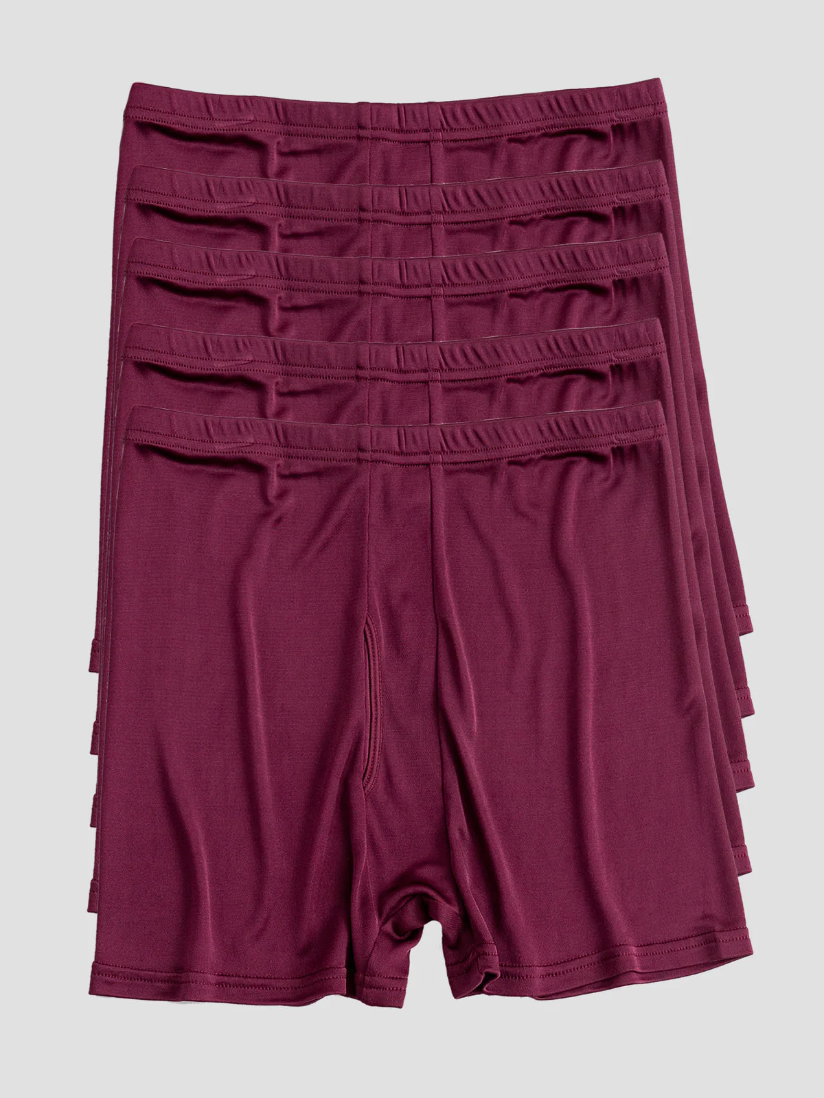 5-Pak Herre Boxershorts i Ren Silke med Gylp - Image 19