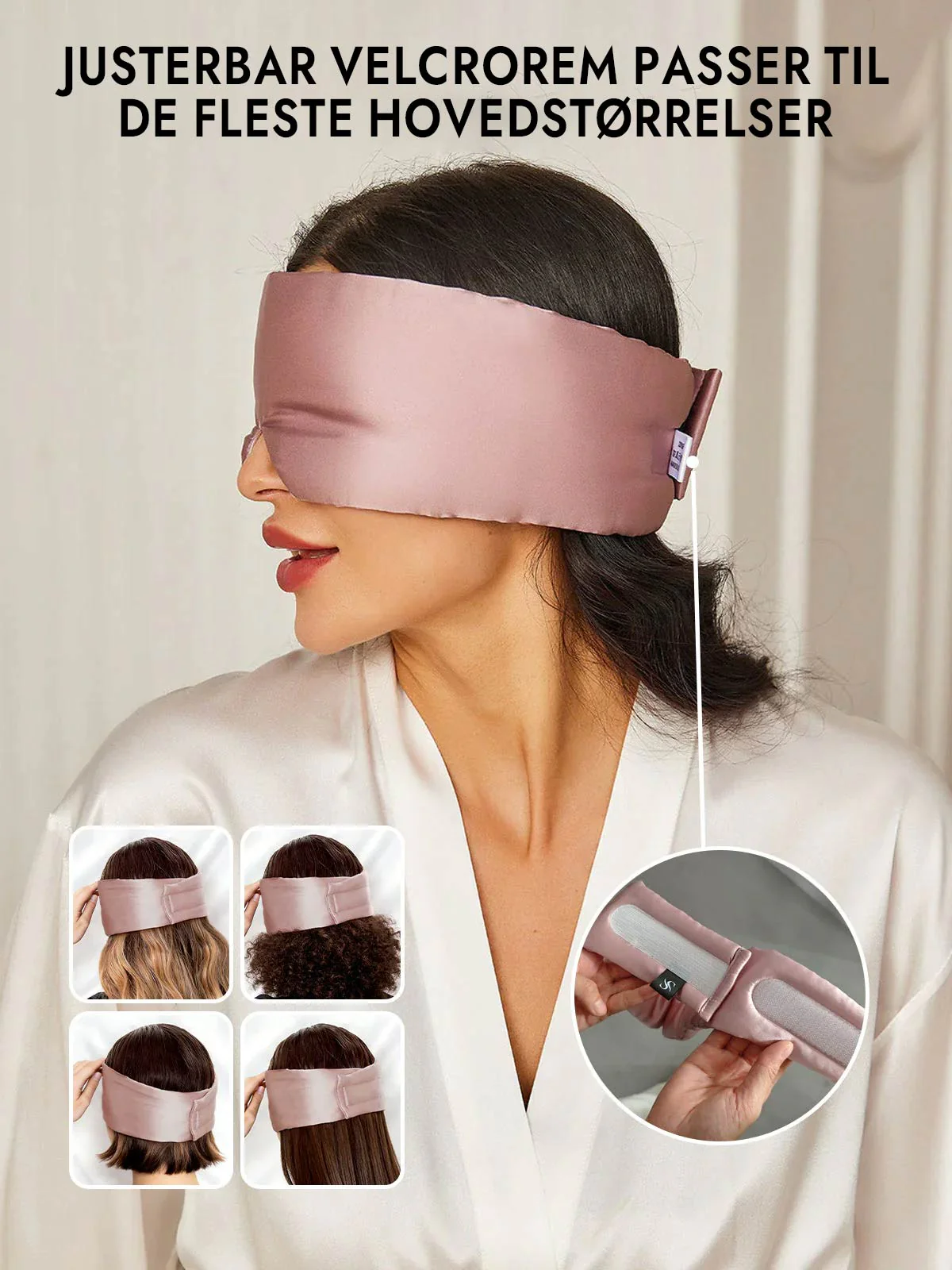 Elegant Et Stykke Silke Søvn Øjenmaske - Image 28