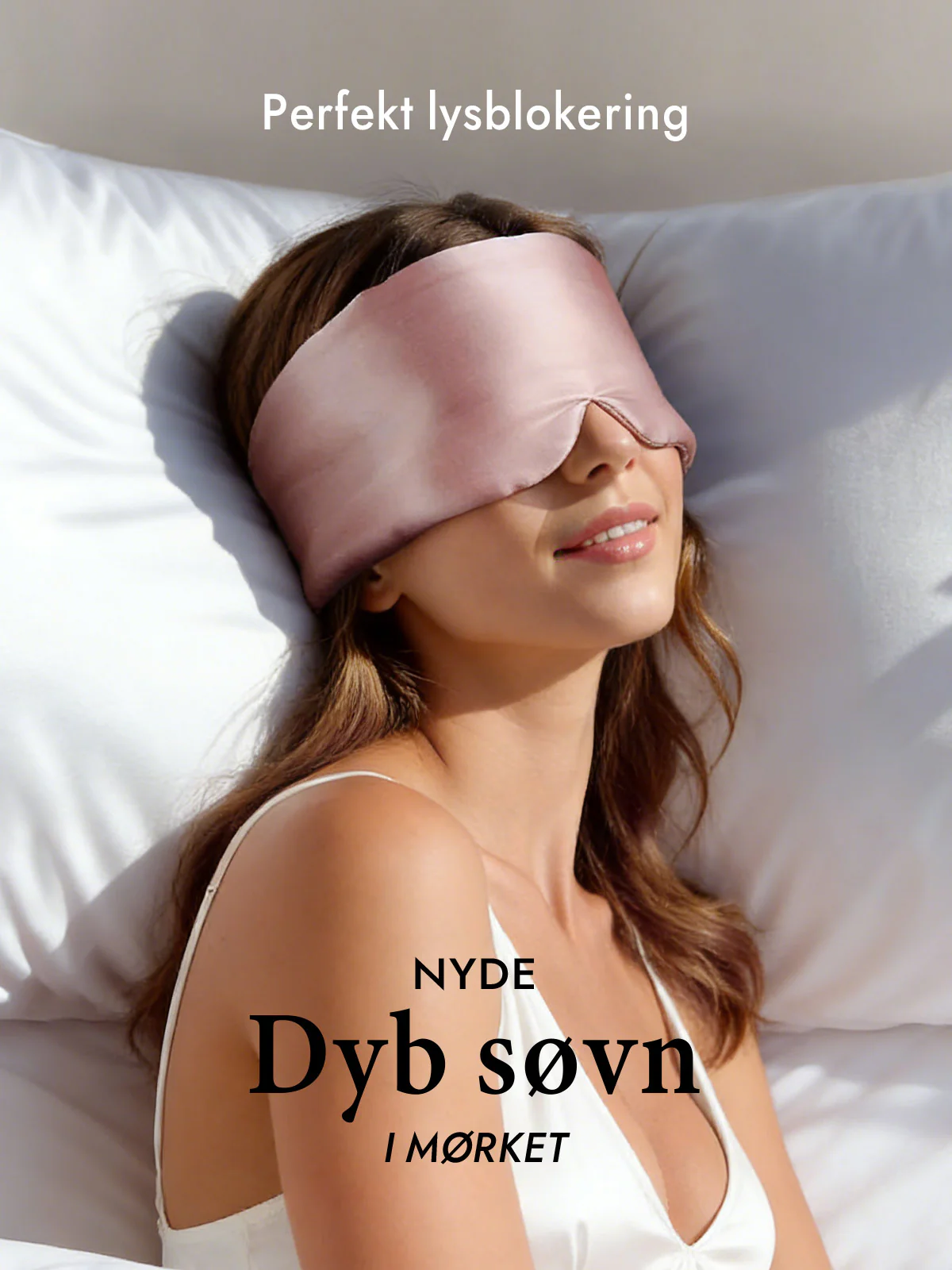 Elegant Et Stykke Silke Søvn Øjenmaske - Image 3