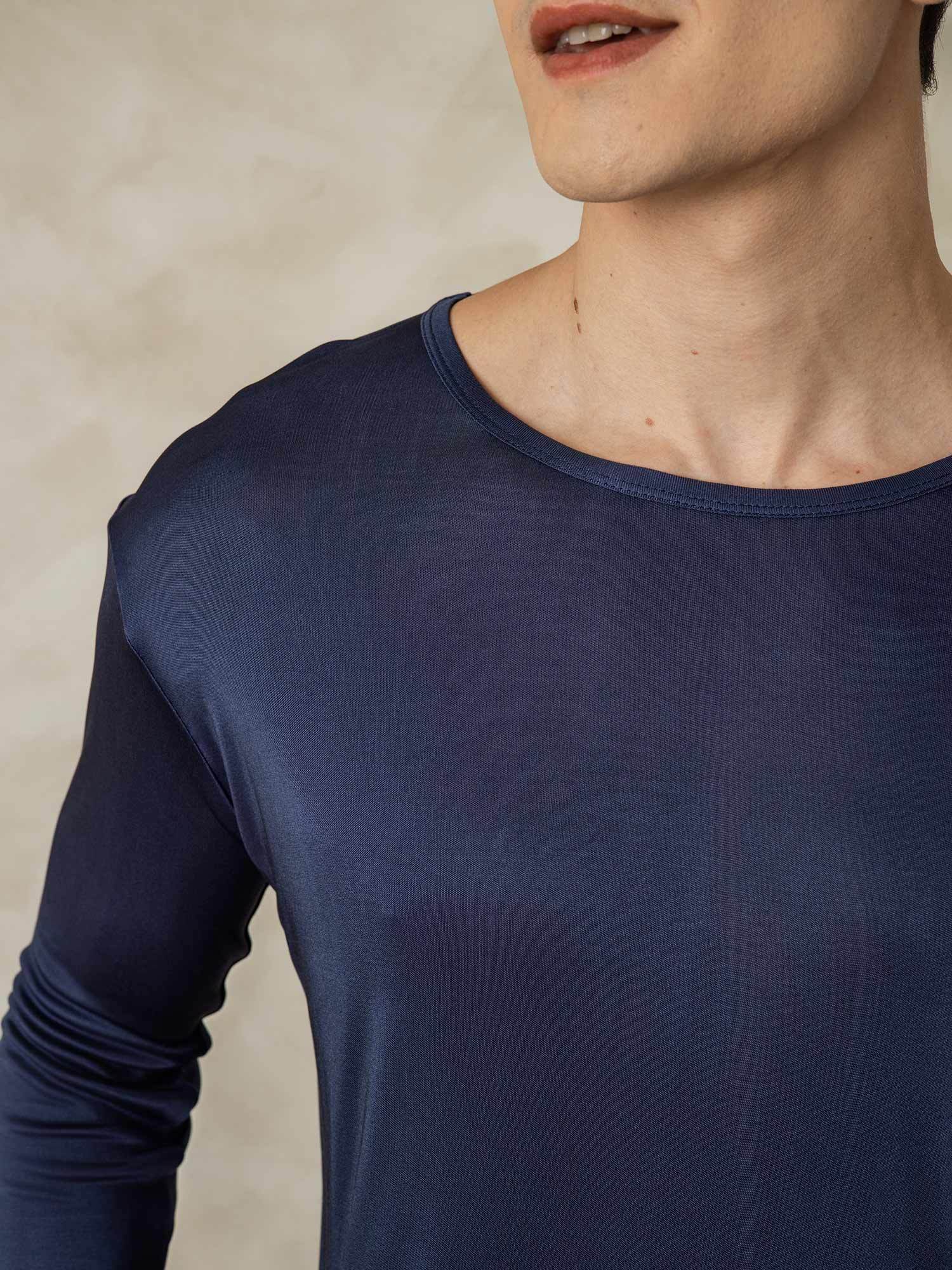 Herre Silkejersey Langærmet Undertøj - Image 15