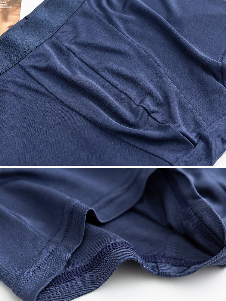 Herre Boxershorts Ren Silke - Image 7