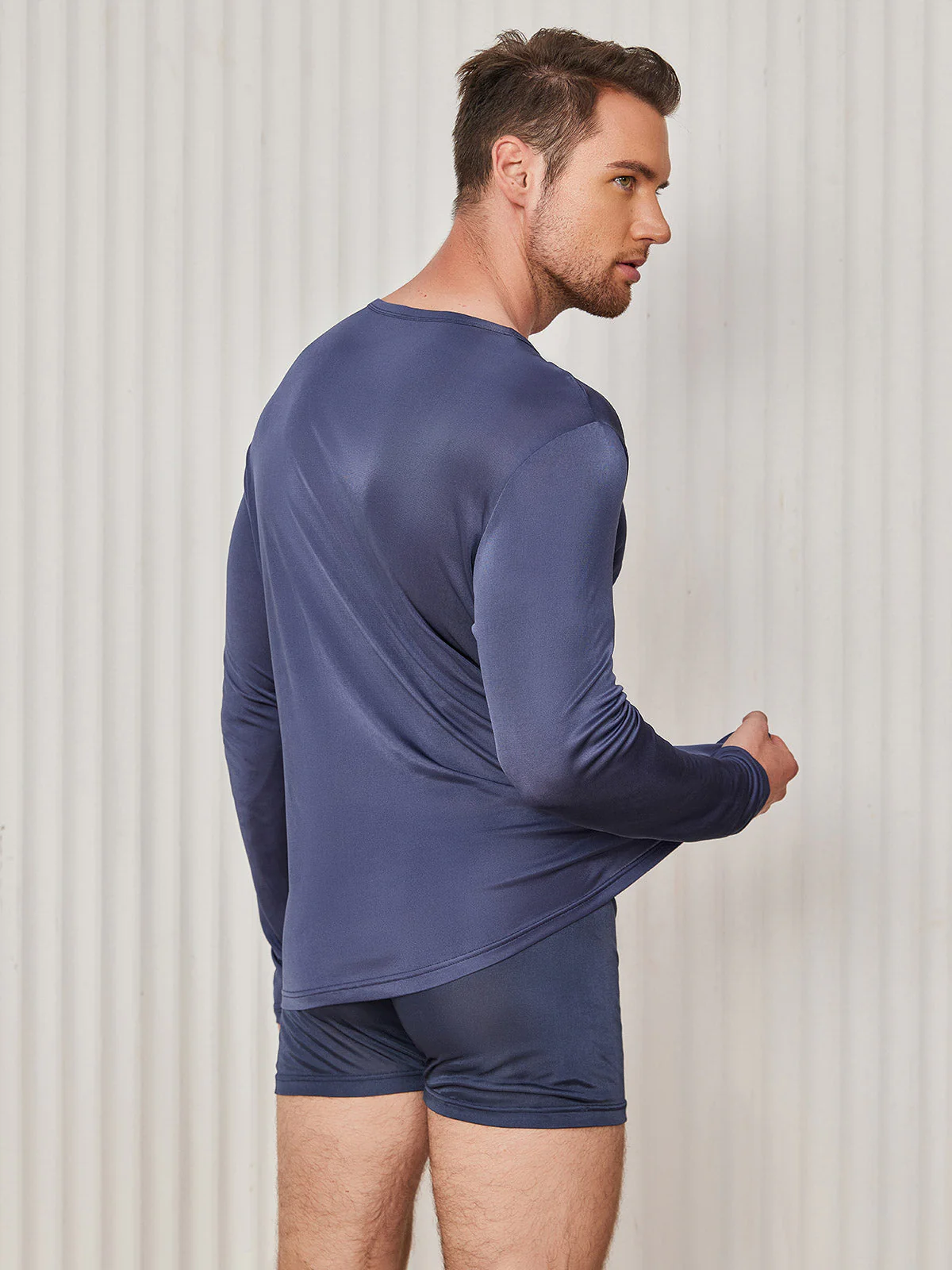 Herre Mode Silke Tee - Image 7