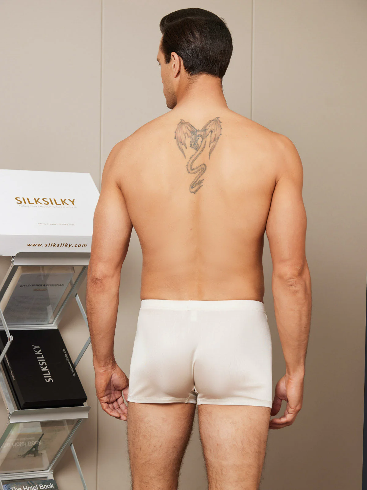 Herre Boxershorts Af Ren Silke Undertøj - Image 18