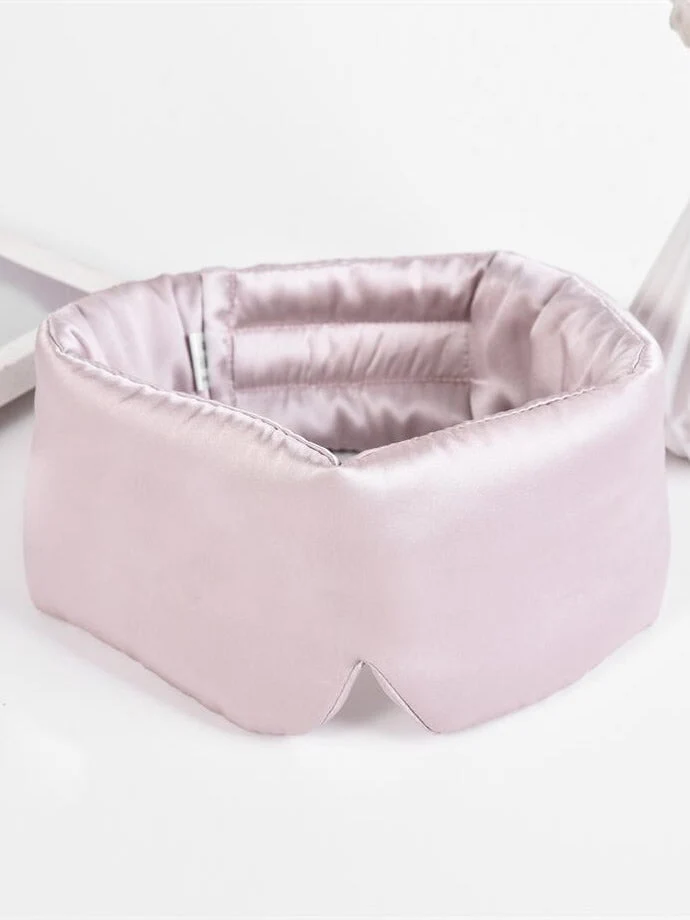 Søvnmaske i silke i ét stykke med velcrolukning - Image 18