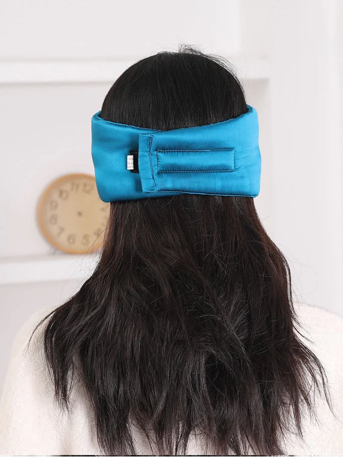 Søvnmaske i silke i ét stykke med velcrolukning - Image 36
