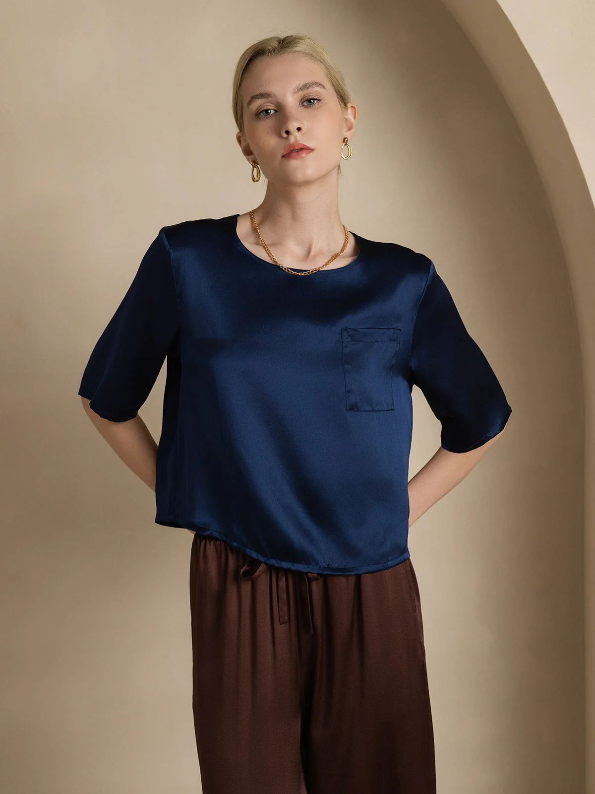 100% Silke Casual Dame T-shirt - Image 22