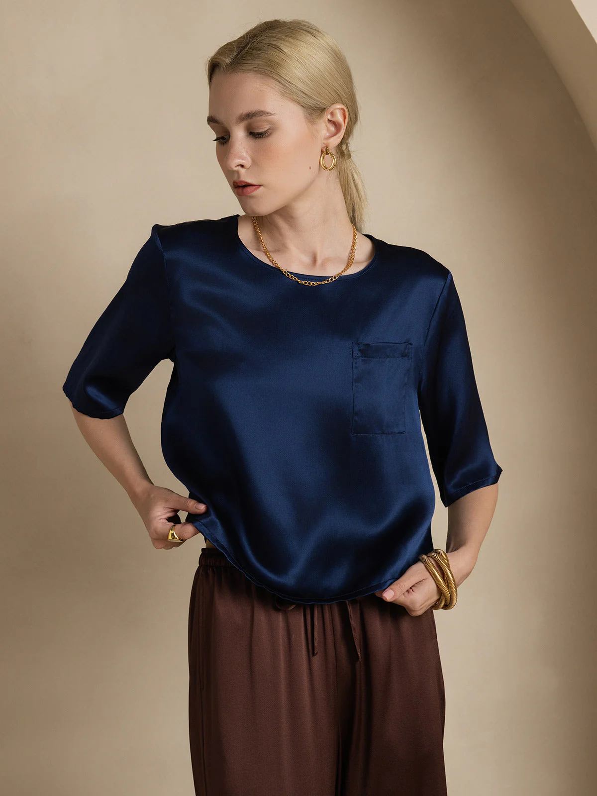 100% Silke Casual Dame T-shirt - Image 26