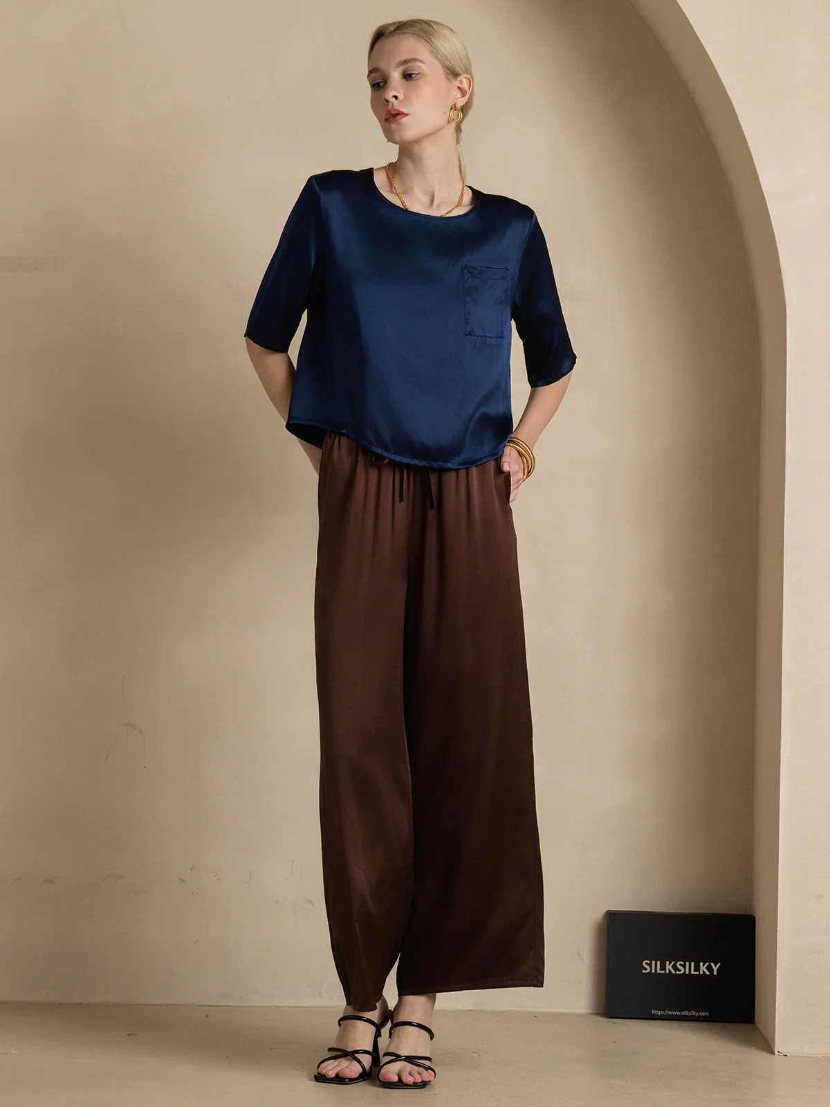 100% Silke Casual Dame T-shirt - Image 28