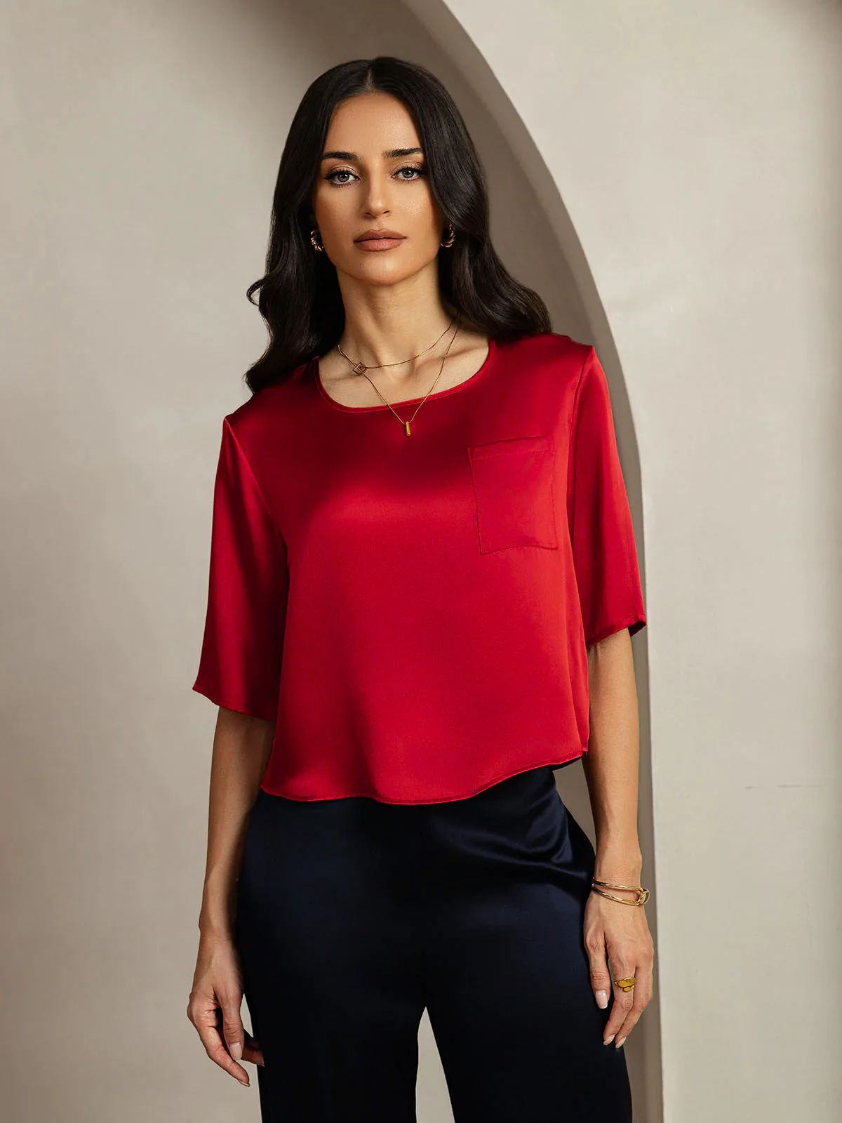 100% Silke Casual Dame T-shirt - Image 36