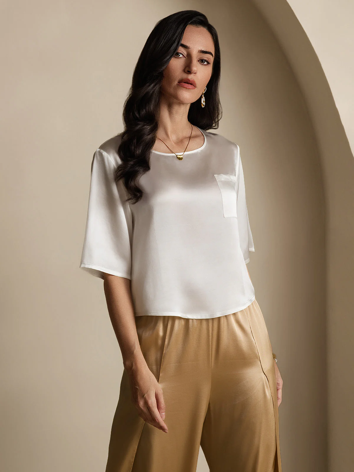 100% Silke Casual Dame T-shirt - Image 5