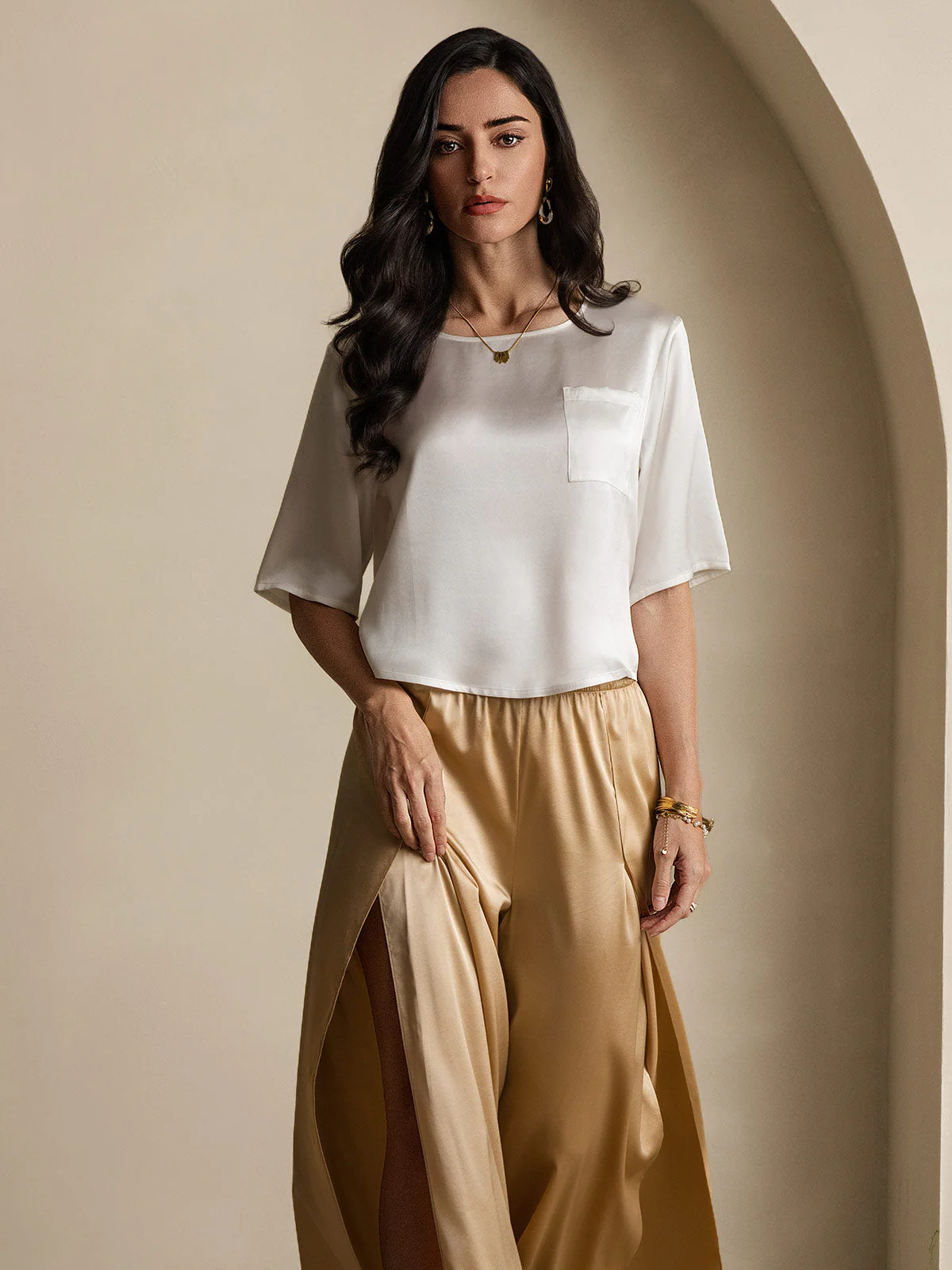 100% Silke Casual Dame T-shirt - Image 7