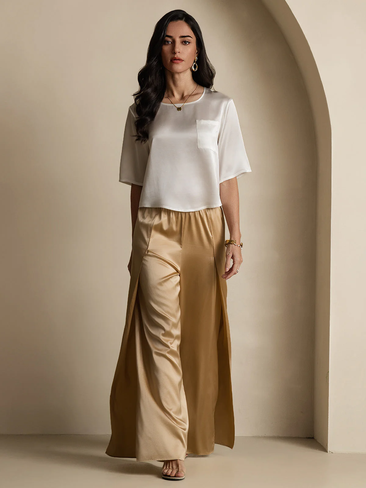 100% Silke Casual Dame T-shirt - Image 8