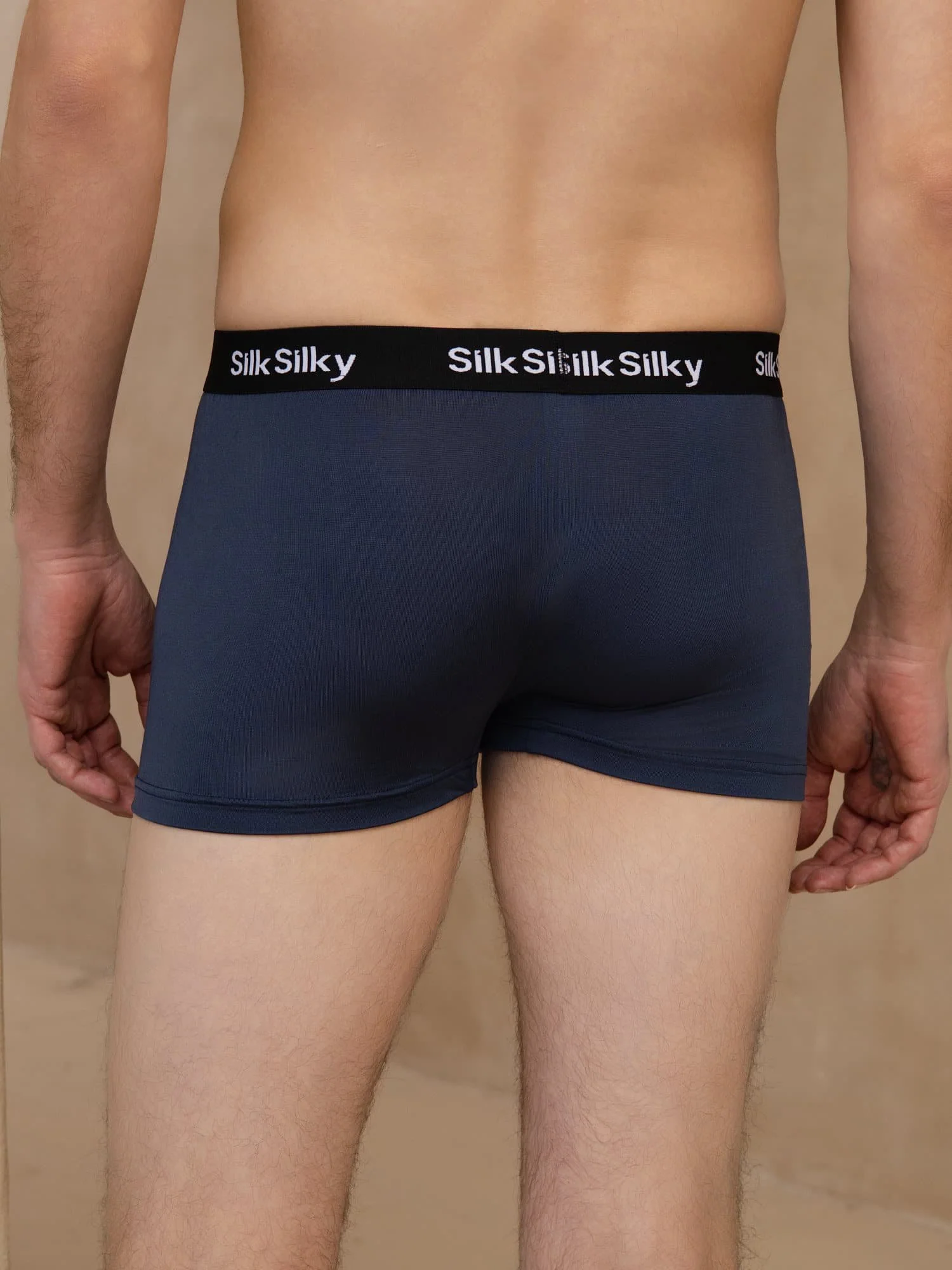 Ren Silke Herre Komfort Åndbar Boxer Brief Underbukser - Image 11