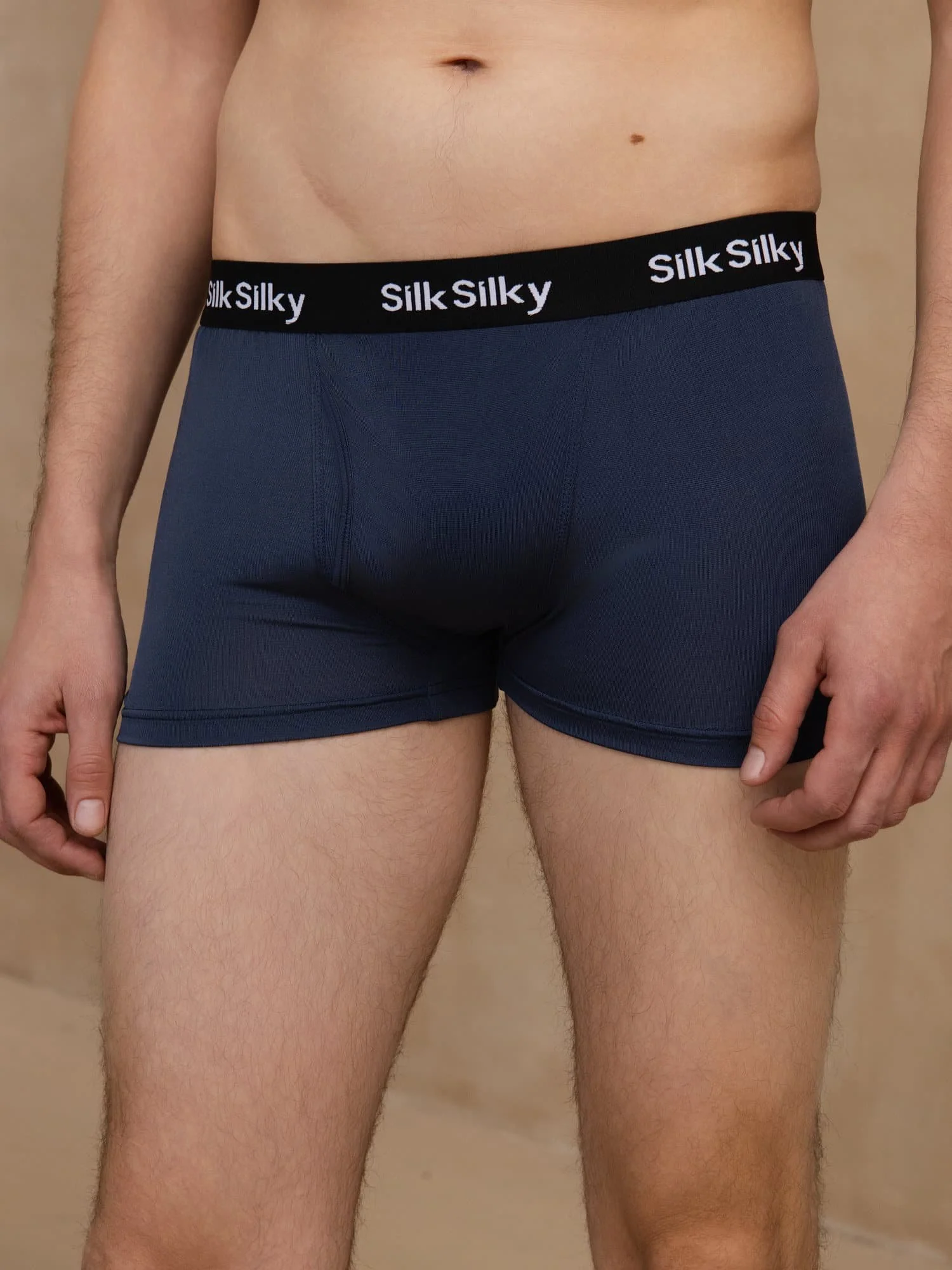 Ren Silke Herre Komfort Åndbar Boxer Brief Underbukser - Image 14