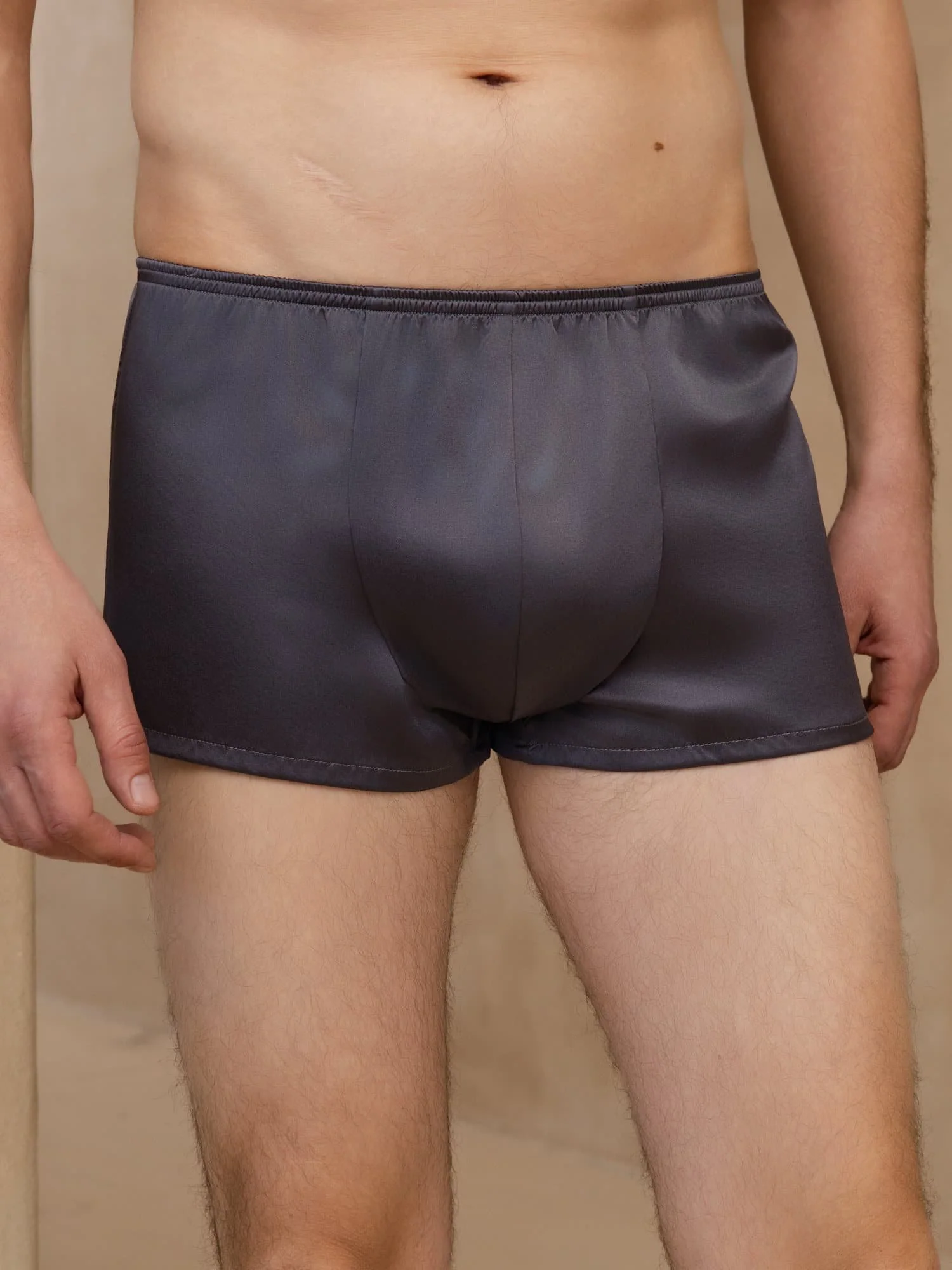 Ren Silke Herre Ultra Blød Komfortabel Boxer Underbukser - Image 3
