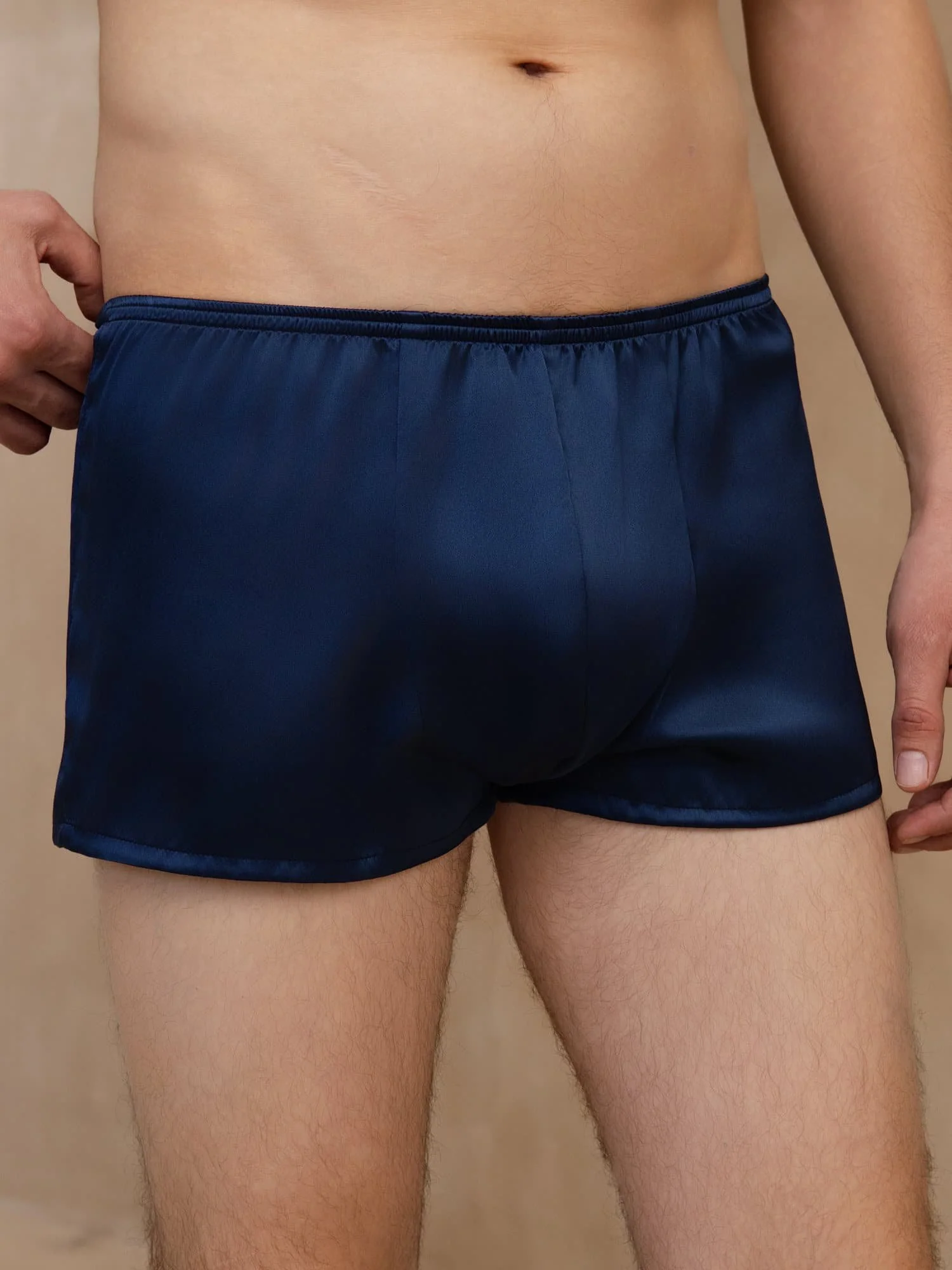 Ren Silke Herre Ultra Blød Komfortabel Boxer Underbukser - Image 8