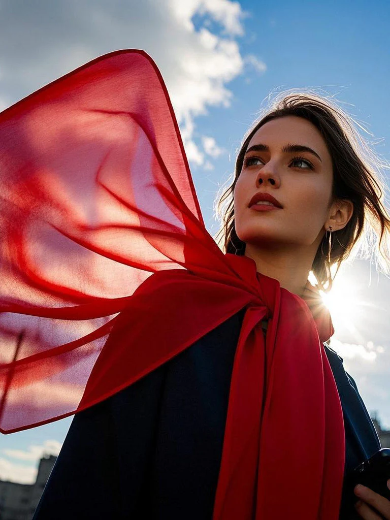 100% Silke Rektangel Langt Tørklæde 170x53cm/67 - Image 33