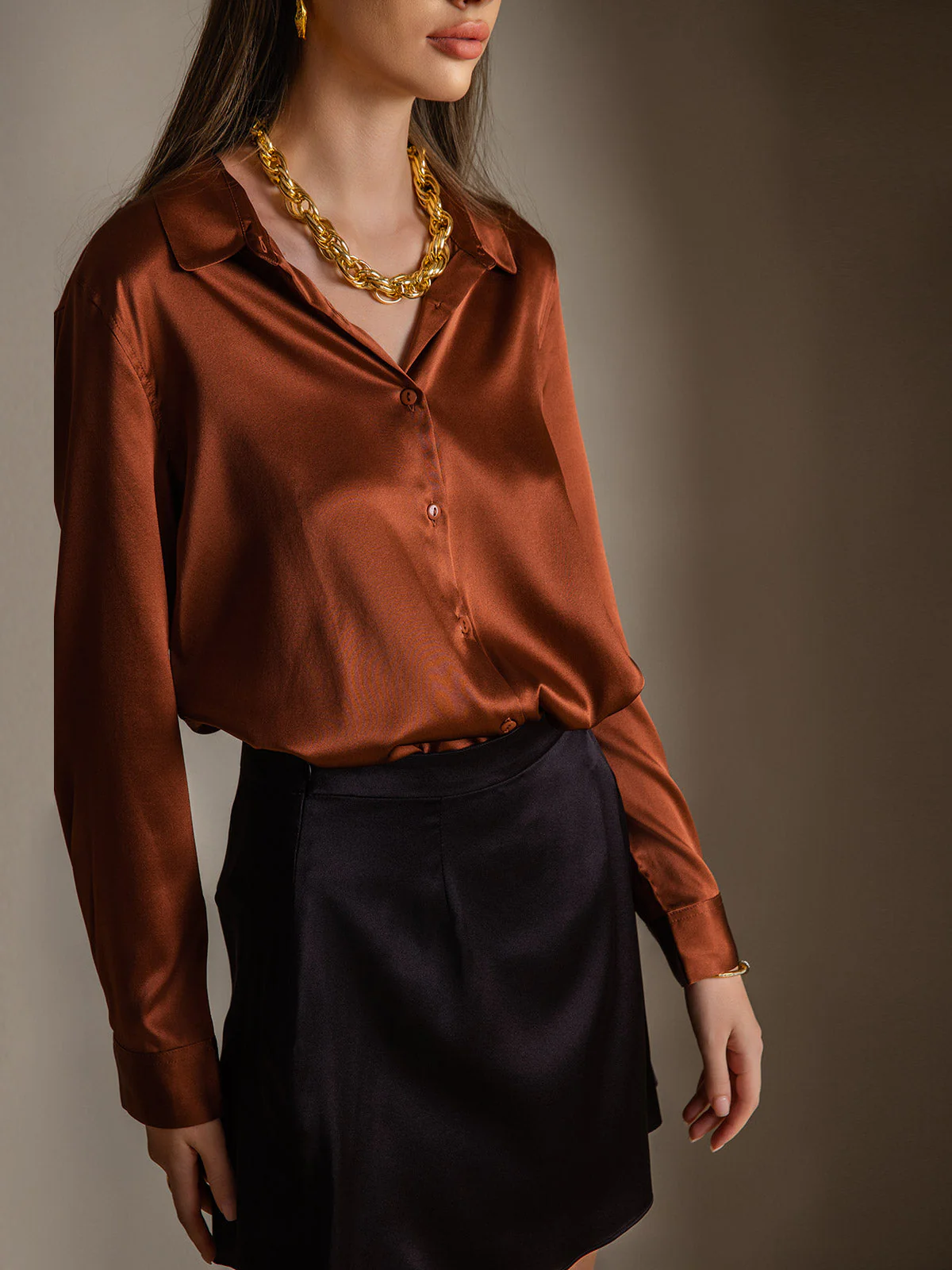 19Momme Silke Basic Krave Skjorte - Image 17