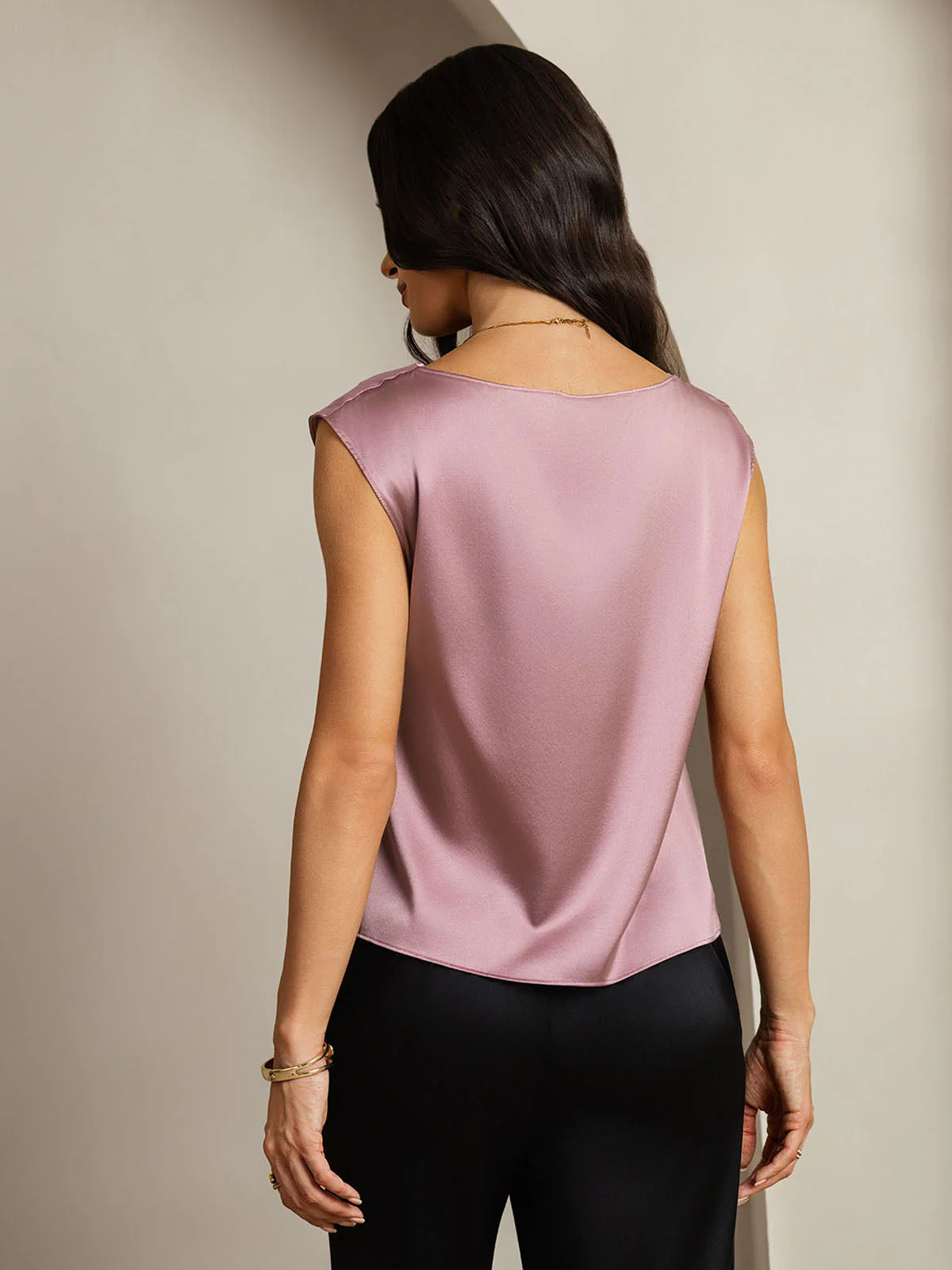 19Momme Silke Kappeærme Halskrave Tanktop/Bluse - Image 2