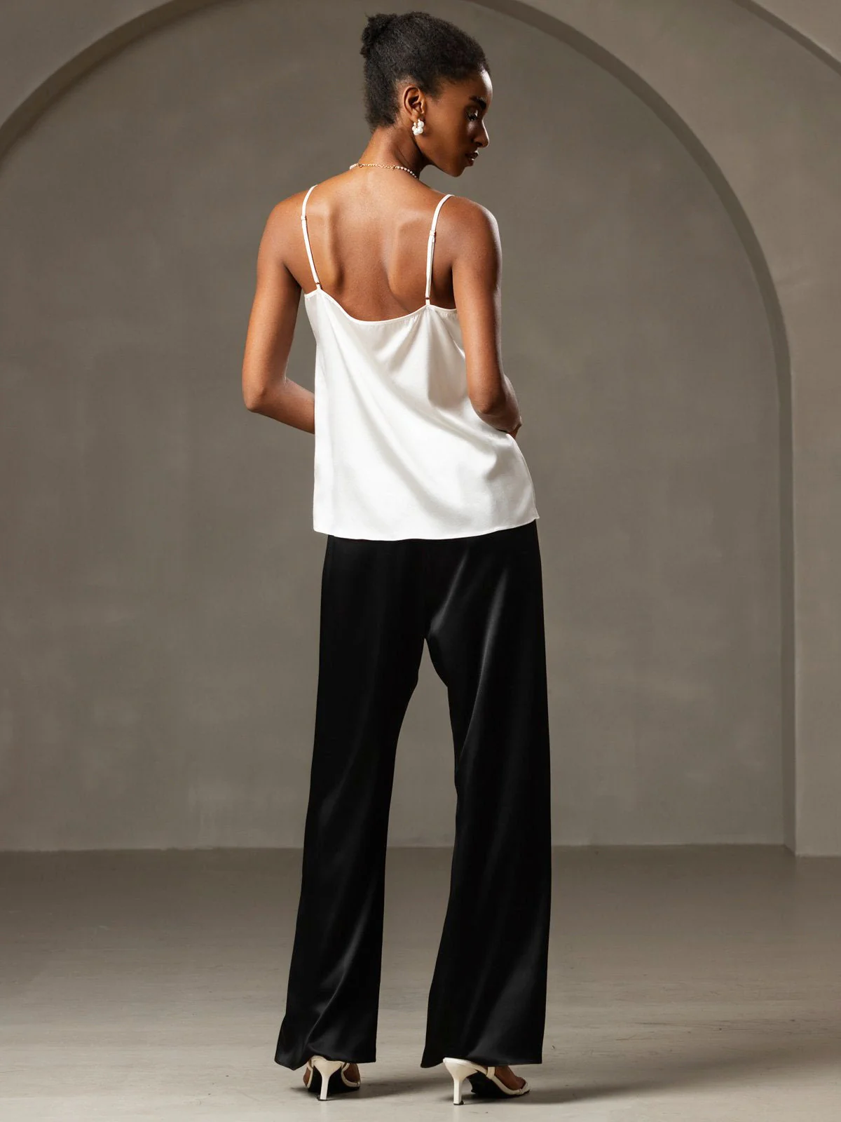 19Momme Silke-Spaghettistropper Camisole-top - Image 19