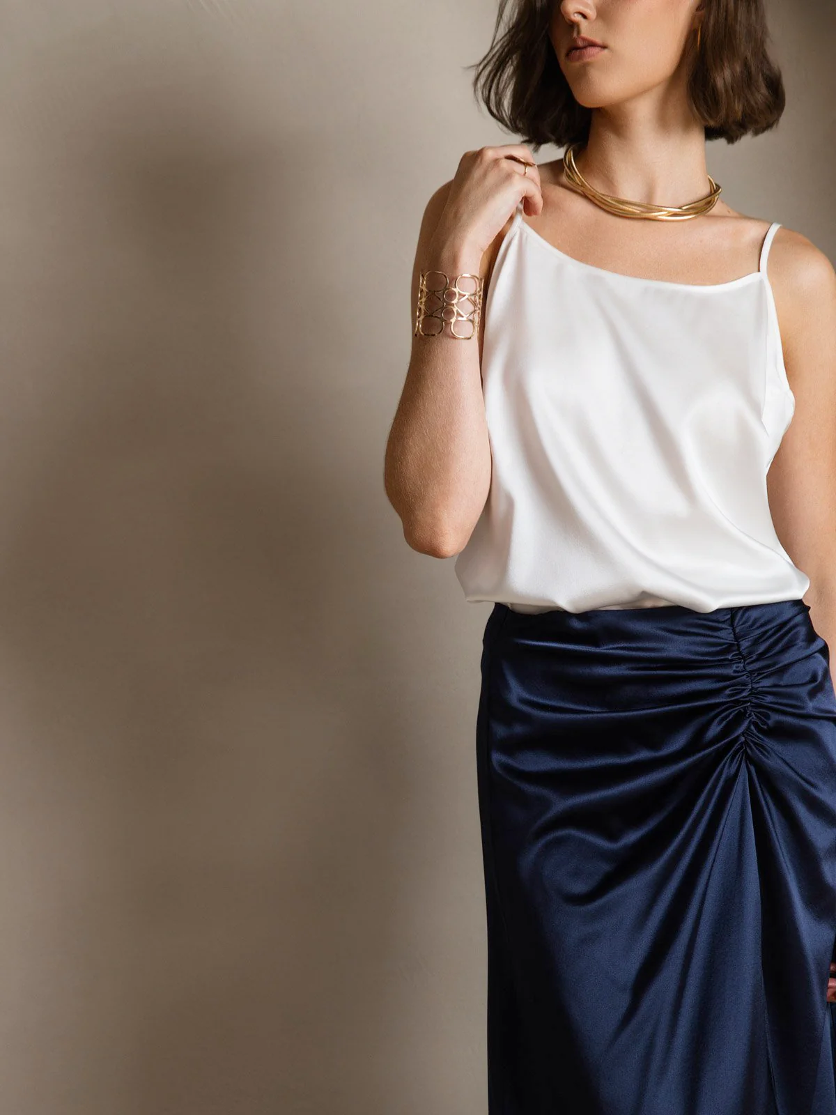 19Momme Silke-Spaghettistropper Camisole-top - Image 25