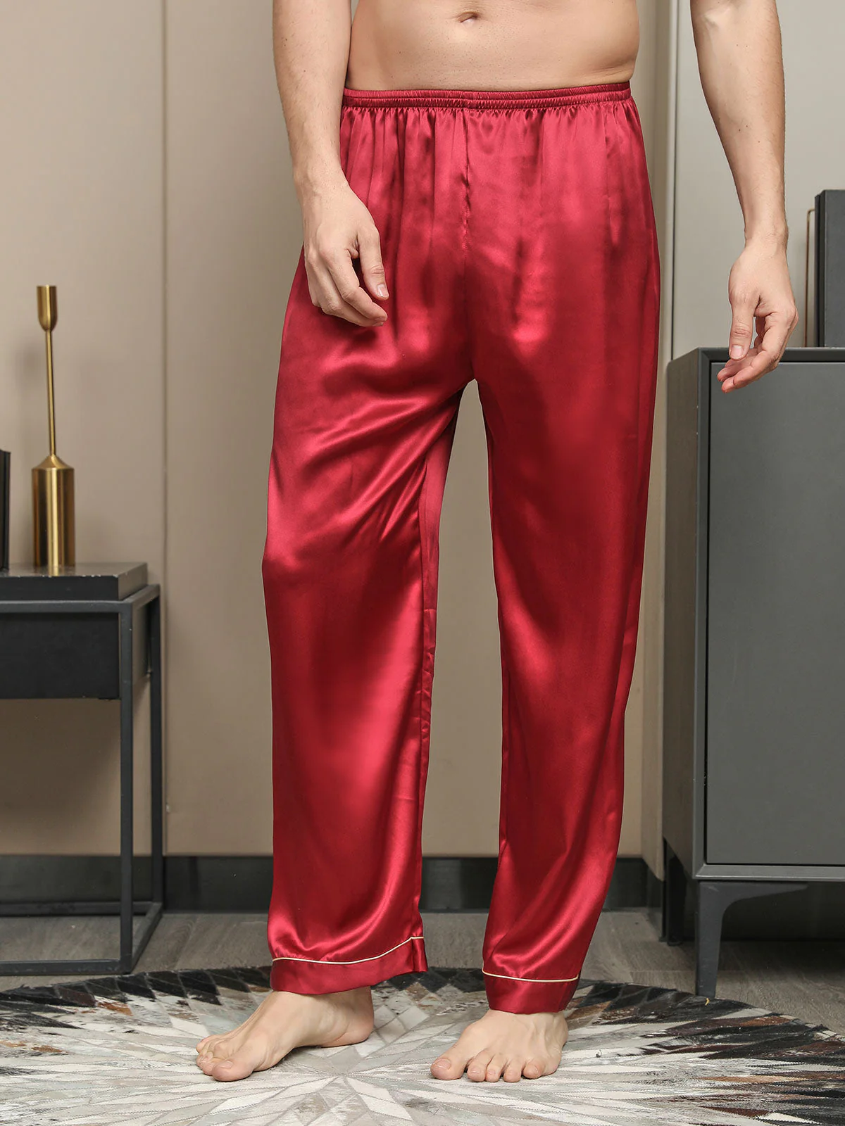 Ren Silke Casual Sovebukser - Image 17