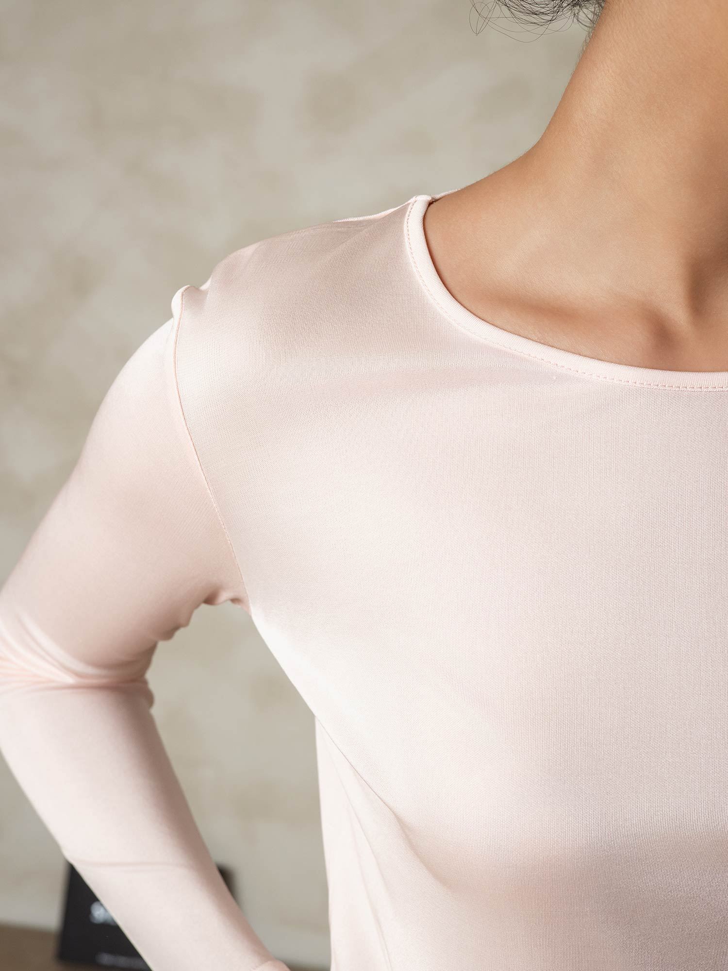Dame Silkejersey Langærmet Undertøj - Image 33