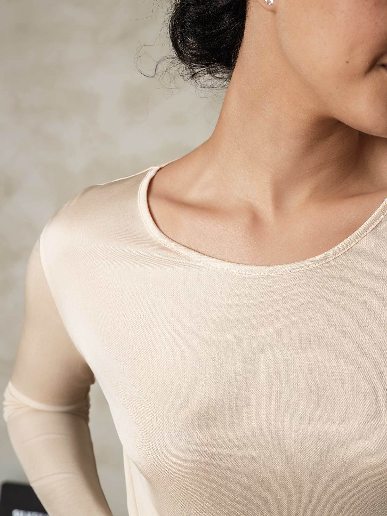 Dame Silkejersey Langærmet Undertøj - Image 39